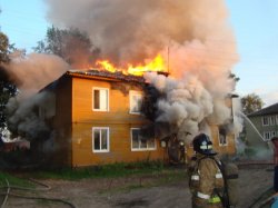 Во время пожара в Подтёсово погибла молодая мама.