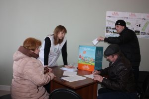 В Енисейске продолжают работу избирательные участки.